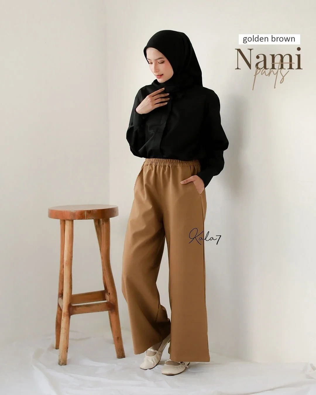 Zizara - Nami Pants Golden Brown thumb 2