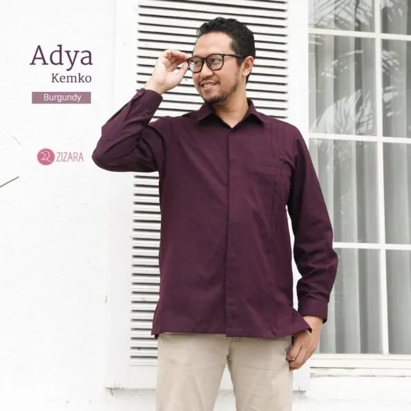 Zizara - Adya Kemko Dewasa Burgundy