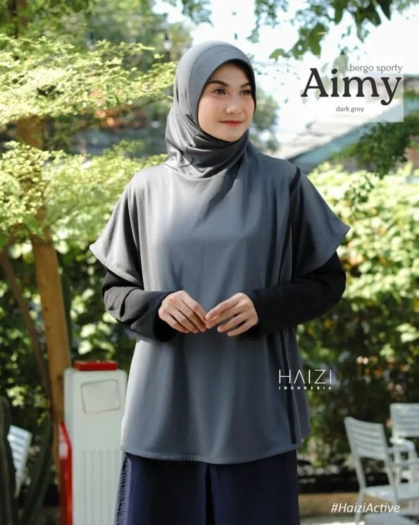 Zizara - Aimy Bergo Sporty Dark Grey