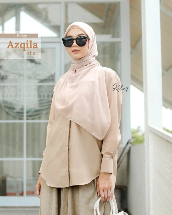 Azqila Shirt Beige