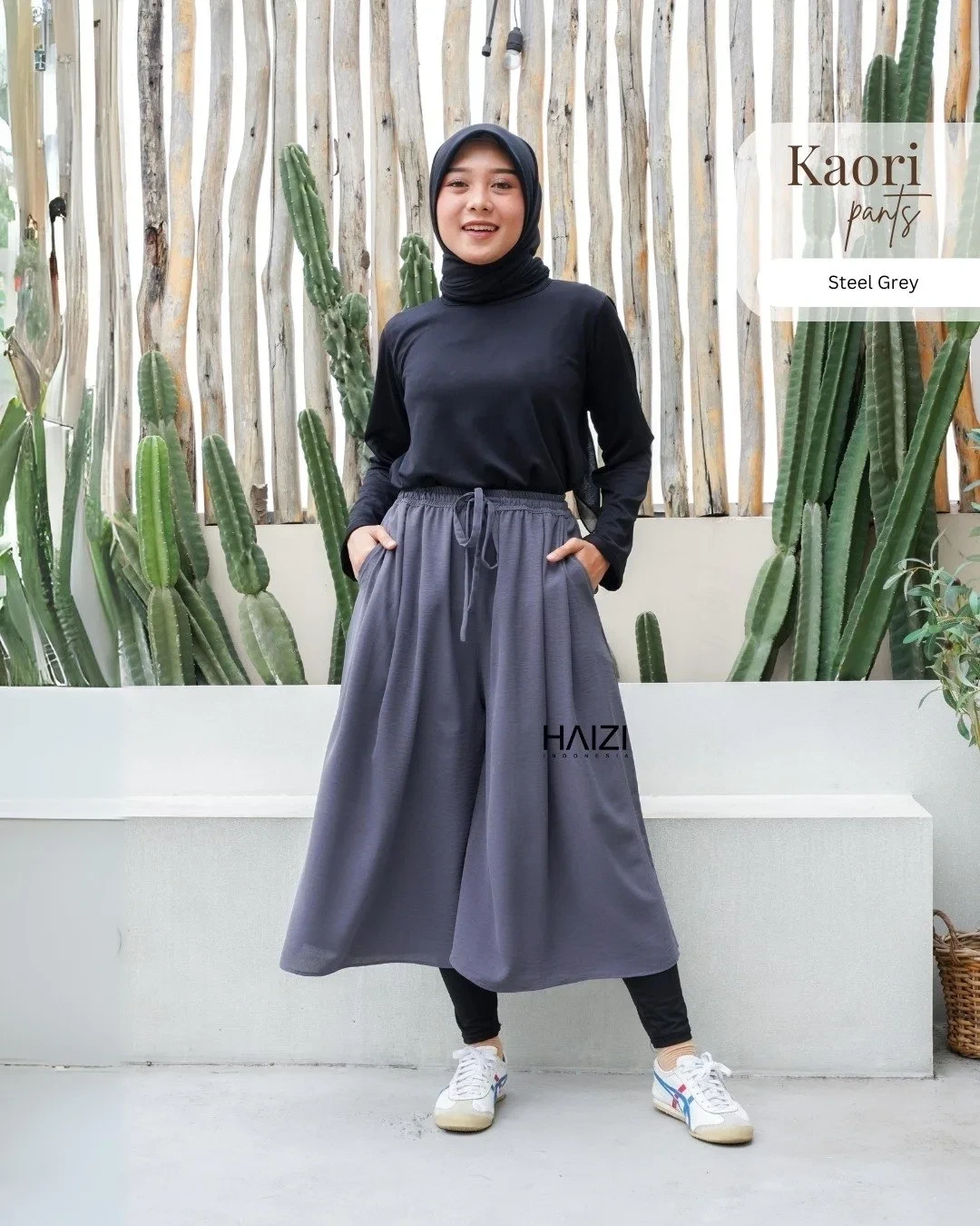 Zizara - Kaori Pants Steel Grey thumb 2