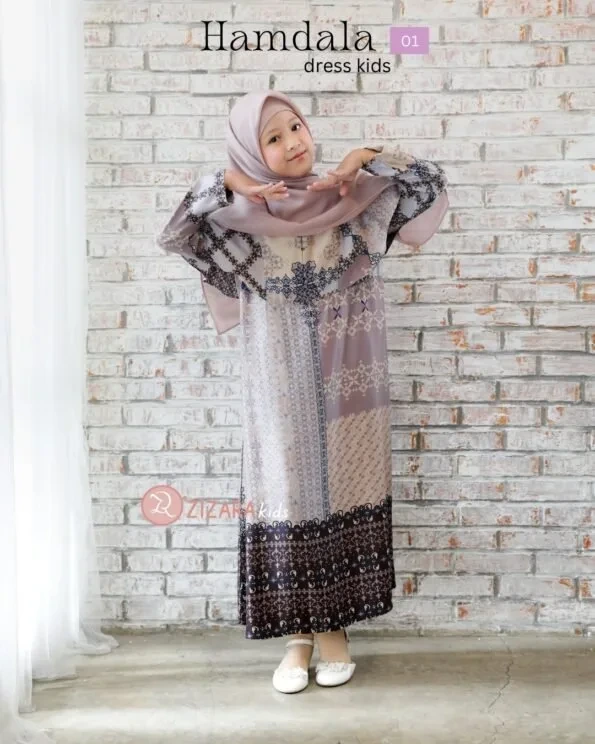Zizara - Dress Anak Hamdala 01