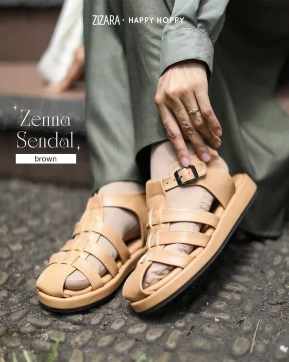 Zizara - [READY] Zenna Sandal Brown