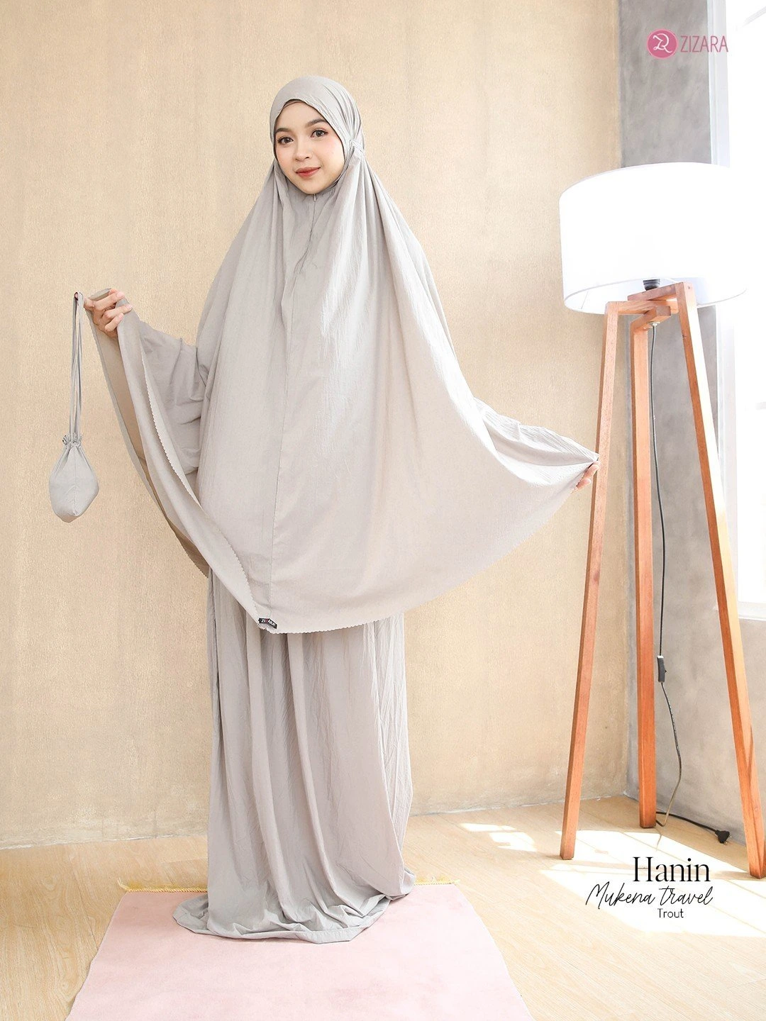 Zizara - Mukena Travel Hanin Trout thumb 2
