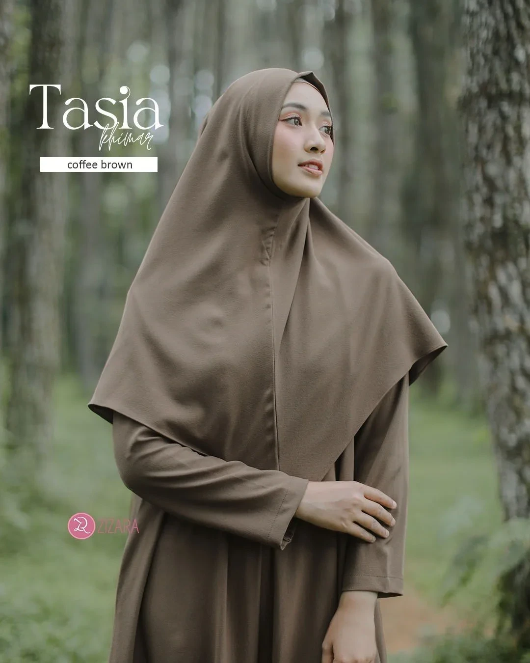 Zizara - Bergo Tasia Coffee Brown thumb 2