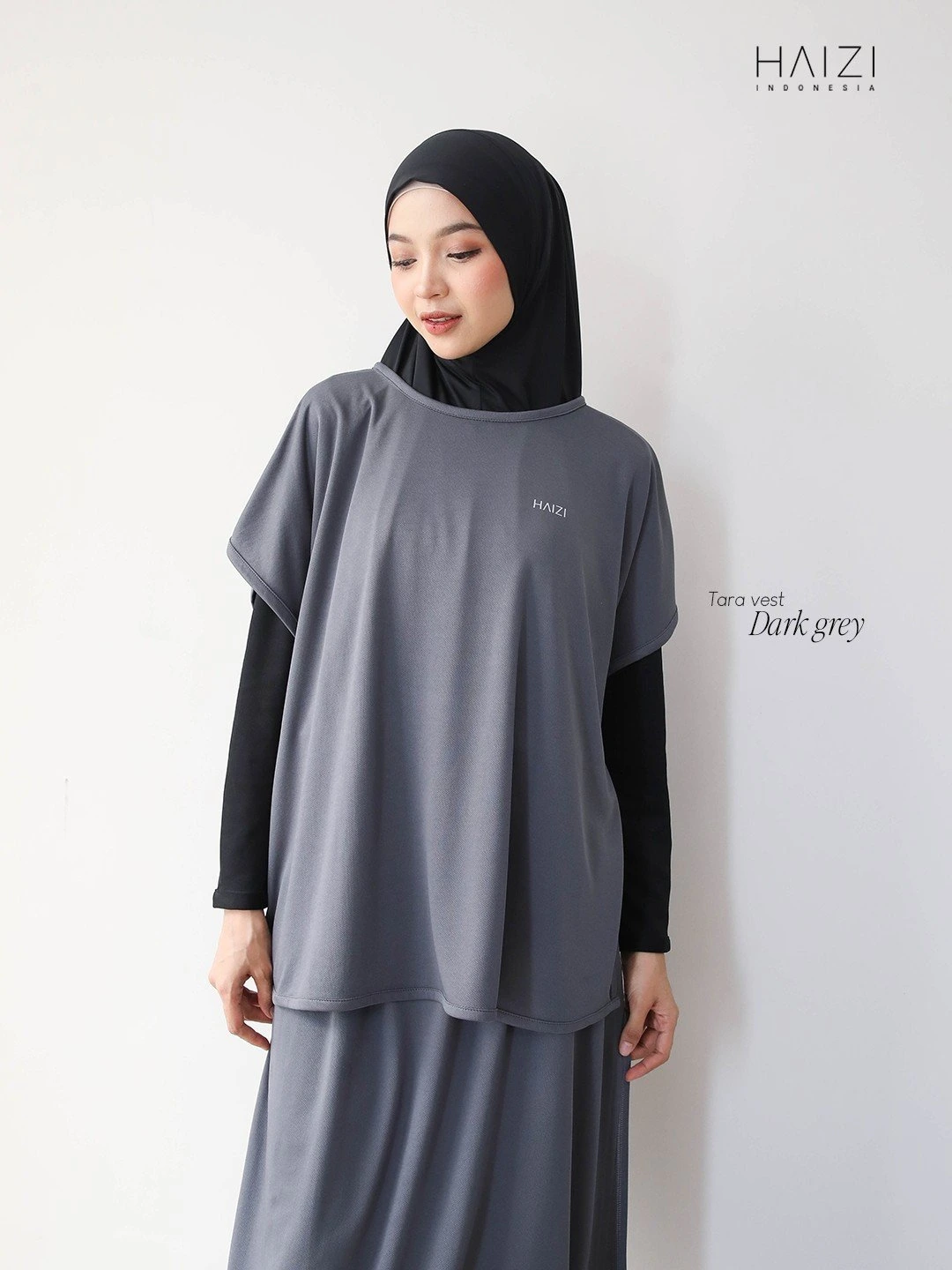 Zizara - Tara Vest Sporty Dark Grey thumb 2