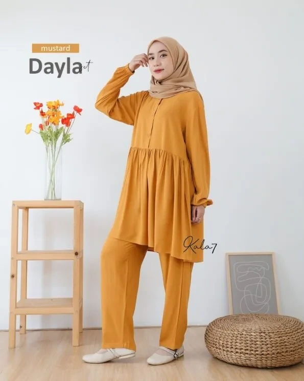 Zizara - Dayla Set Mustard