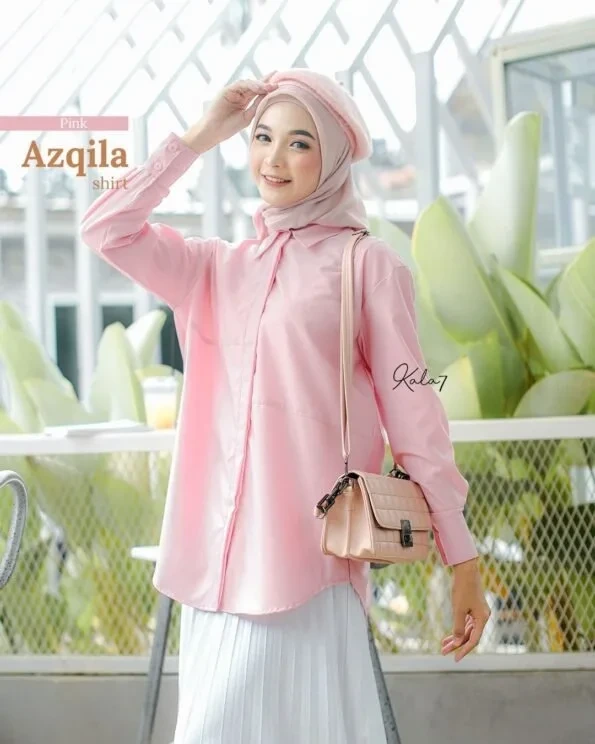 Zizara - Azqila Shirt Pink