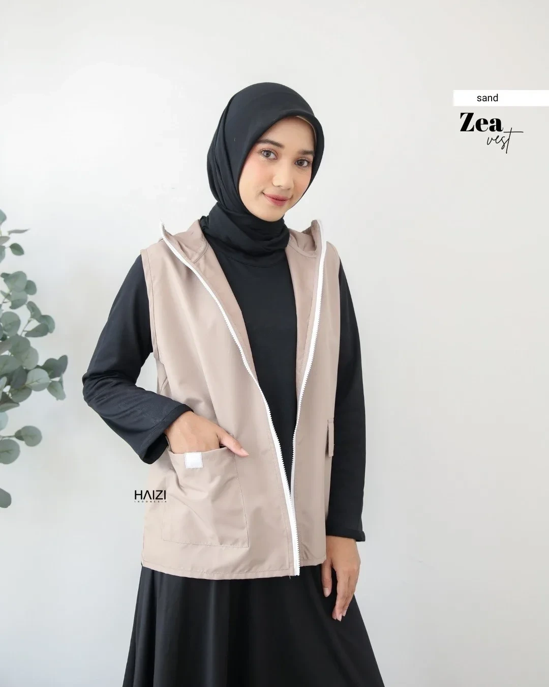 Zizara - Zea Vest Sand thumb 2