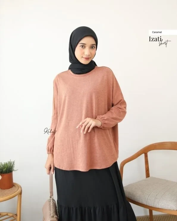 Zizara - Izati Shirt Caramel