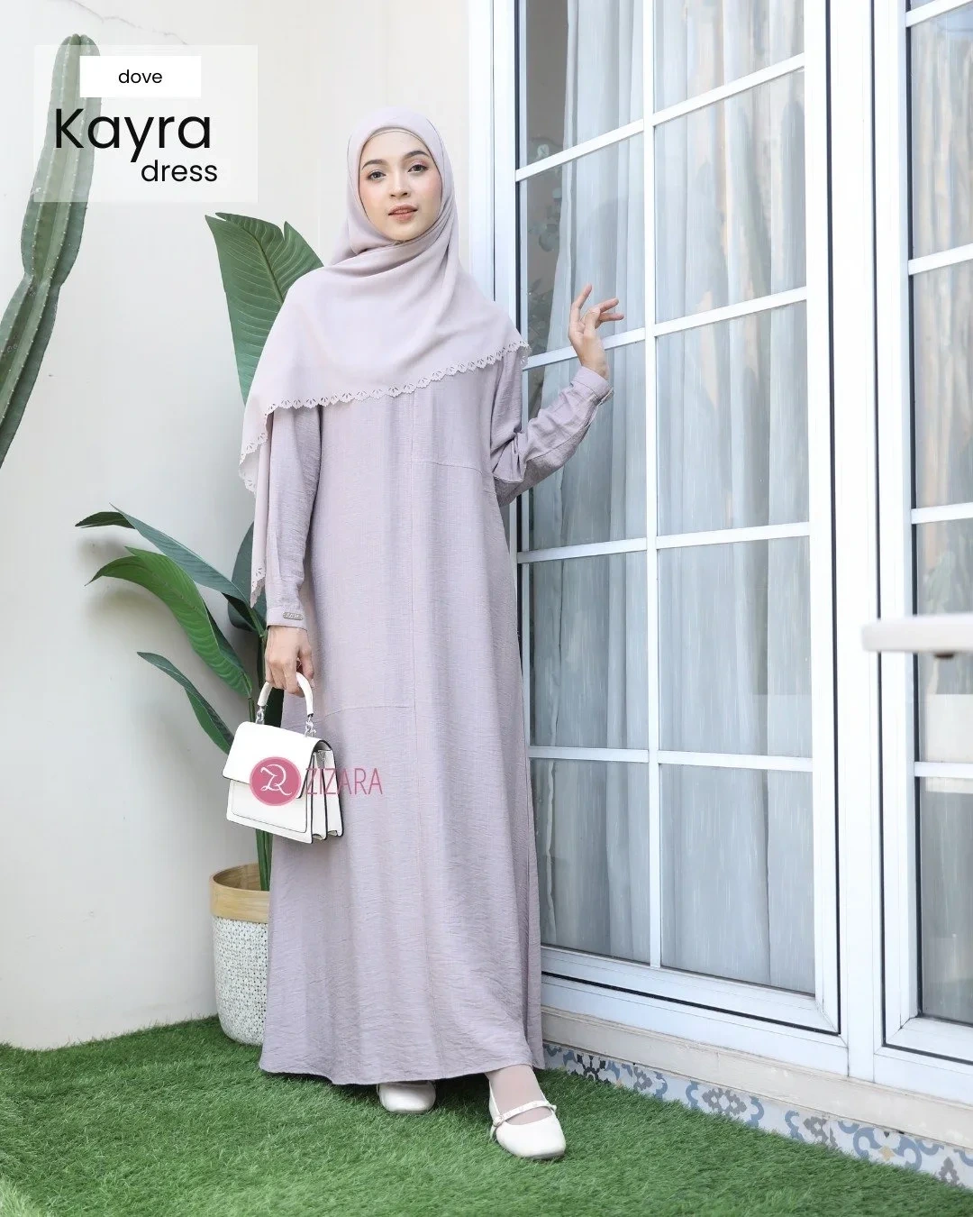 Zizara - Dress Kayra Dove thumb 2