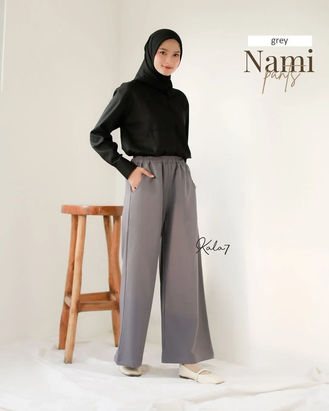 Zizara - Nami Pants Grey thumb 2