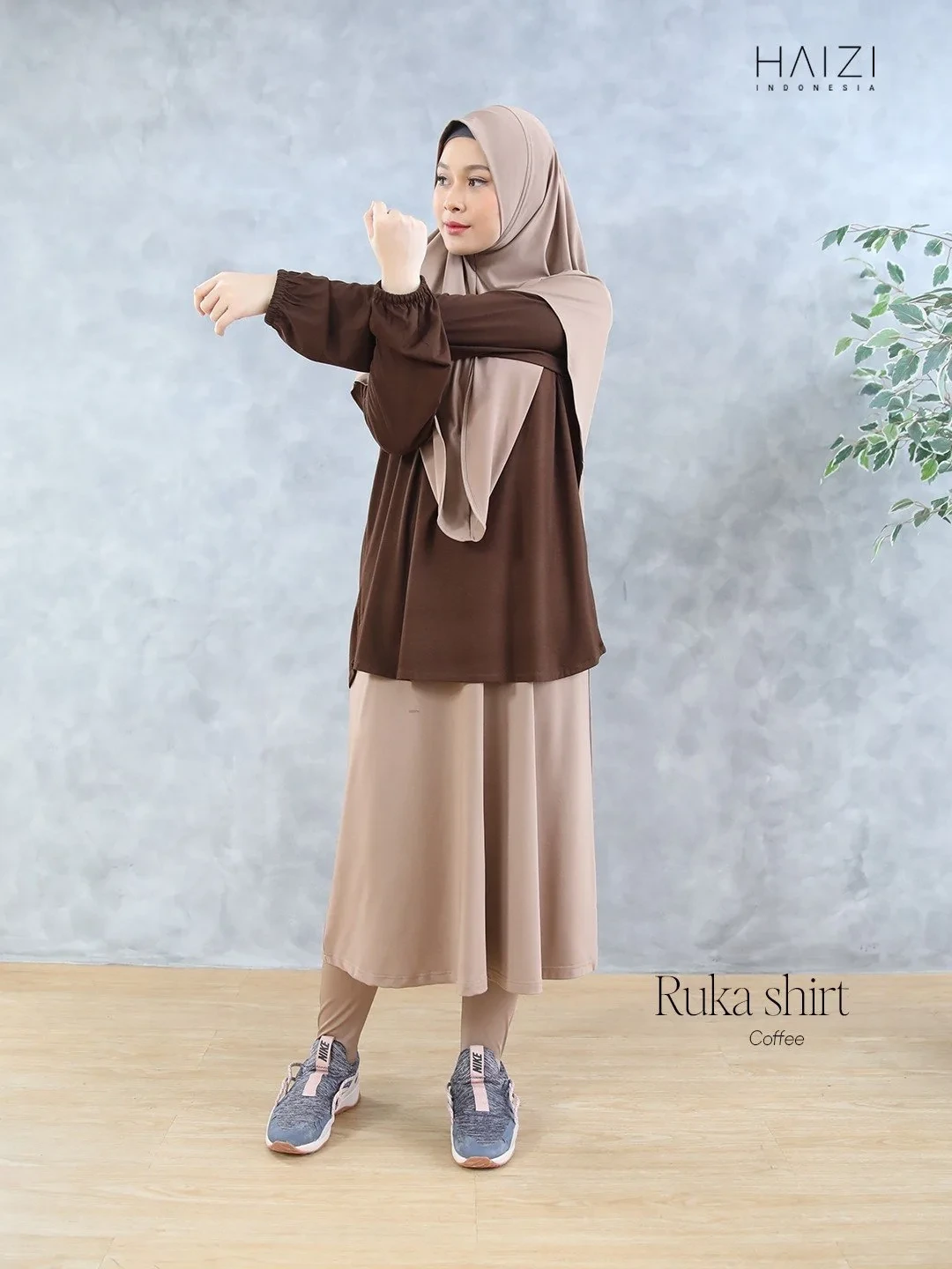 Zizara - Ruka Shirt Coffee thumb 3